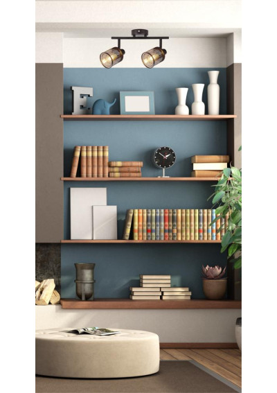 Canabera ceiling light 2xE14 kawowe złoto 36 cm - product image 2