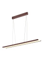 Coconut pendant light 28 W LED 4000 K brown 91 cm