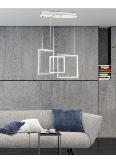 Keos pendant light 36 W LED 4000 K white 63 cm - product image 1