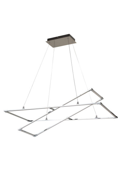 Kseros pendant light 45 W LED 4000 K chromee 90 cm