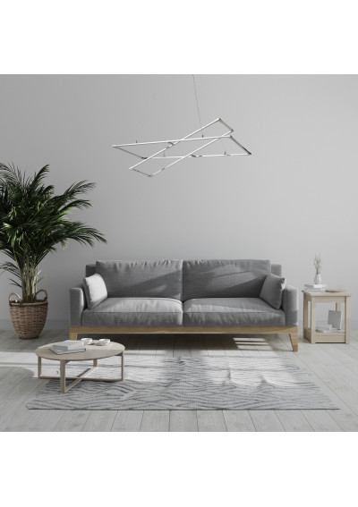 Kseros pendant light 45 W LED 4000 K chromee 90 cm - product image 3
