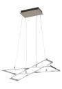 Kseros pendant light 35 W LED 4000 K srebrno grey 60 cm