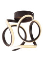 Douglas wall light 11 W LED 4000 K brown 24 cm