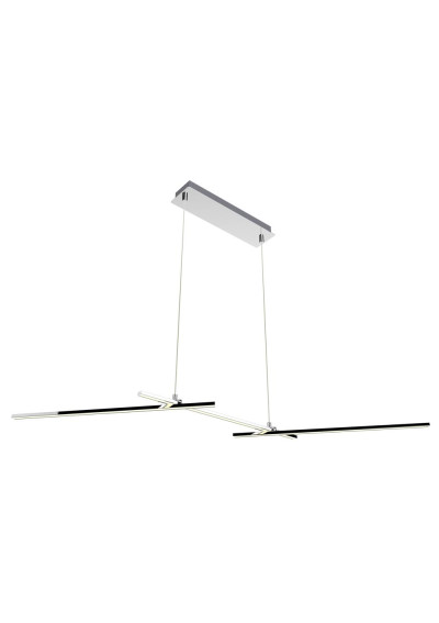 Lampa wisząca Thasos 23 W LED 4000 K chromowy 103 cm