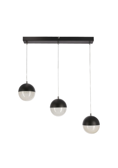 Furni pendant light 15 W LED 4000 K black 71 cm
