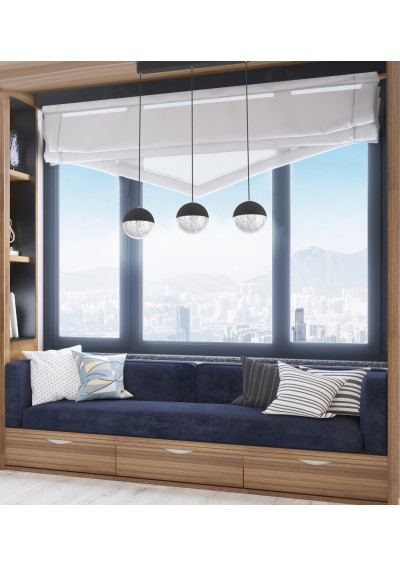 Furni pendant light 15 W LED 4000 K black 71 cm - product image 1