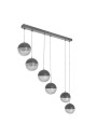 Lampa wisząca Furni 30 W LED 4000 K szary 91 cm