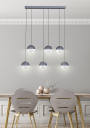 Lampa wisząca Furni 30 W LED 4000 K szary 91 cm - zdjęcie produktu 2