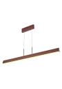 Coconut pendant light 28 W LED 4000 K brown 100 cm