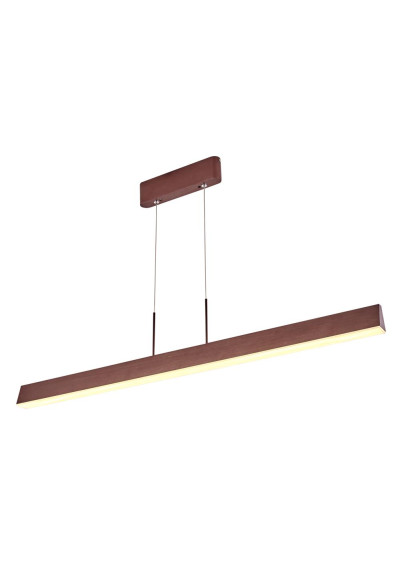 Lampa wisząca Coconut 28 W LED 4000 K brązowy 100 cm