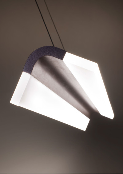 Curacoa pendant light 33 W LED 4000 K brown 100 cm - product image 3