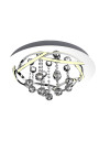 Lampa sufitowa Korfu 30 W LED 4000 K chromowy 50 cm