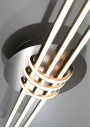 Naksos ceiling light 40 W LED 4000 K satin nickel 110 cm - product image 3