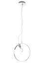 Skiros pendant light 4000 K chromee 36 cm