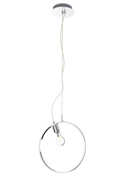 Lampa wisząca Skiros 4000 K chromowy 36 cm