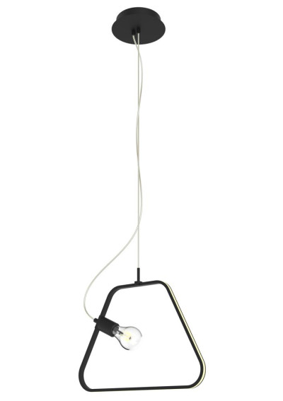 Ikaria pendant light 4000 K black 44 cm