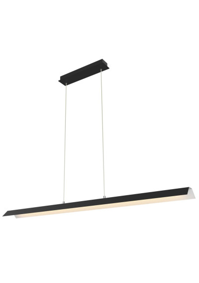 Kalamos pendant light 30 W LED 4000 K black 123 cm