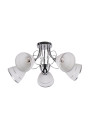 Lampa wisząca Elotte 5xE27 chromowy 58 cm