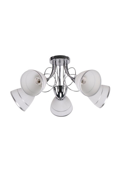 Elotte pendant light 5xE27 chromee 58 cm