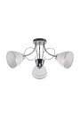 Elotte pendant light 3xE27 chromee 58 cm