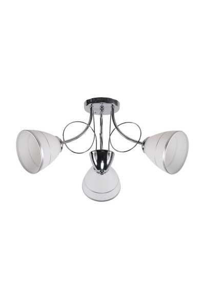 Elotte pendant light 3xE27 chromee 58 cm