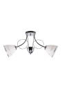 Elotte pendant light 2xE27 chromee 58 cm