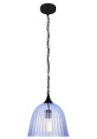 Lampa wisząca Vase 1xE27 niebieski 30 cm