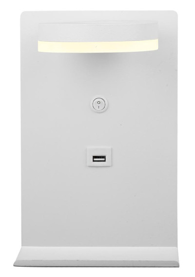 Lampa ścienna Compact 4 W LED 4000 K biały 15 cm