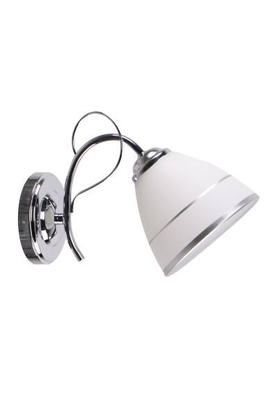 Lampa ścienna Elotte 1xE27 chromowy 27 cm