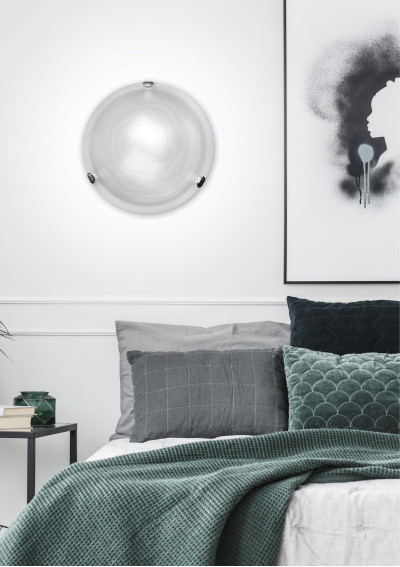 Wrap ceiling light 1xE27 white 30 cm - product image 1