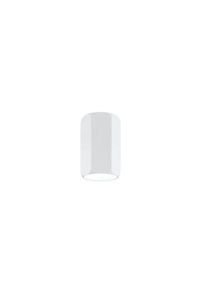 Tuba ceiling fitting 1xGU10 white 6,3 cm