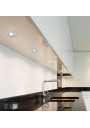 Sk-92 ceiling fitting 3 W LED 6500 K chromee, kryształki bezbarwne 10 cm - product image 1