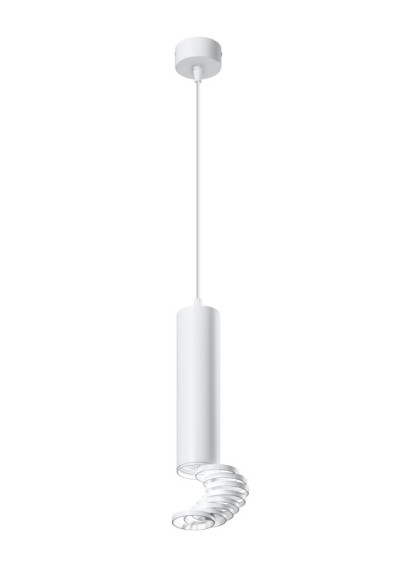 Tuba pendant light 1xGU10 white 6 cm