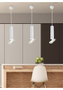 Tuba pendant light 1xGU10 white 6 cm - product image 1