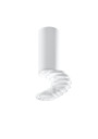 Tuba ceiling fitting 1xGU10 white 6 cm