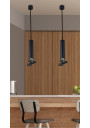 Tuba pendant light 1xGU10 black 6 cm - product image 1