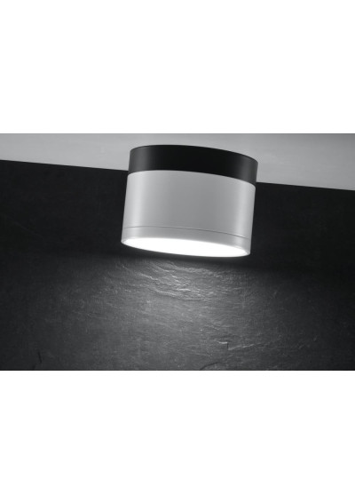 Tuba ceiling fitting 9 W LED 4000 K black and white 8,8 cm - product image 2