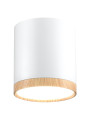 Tuba ceiling fitting 5 W LED 4000 K white / drewniany 6,8 cm