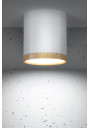 Tuba ceiling fitting 5 W LED 4000 K white / drewniany 6,8 cm - product image 3