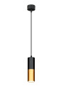 Lampa wisząca Tuba 1xGU10 czarny 5,8 cm