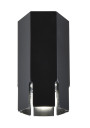 Oprawa stropowa Tuba 1xGU10 czarny 6,3 cm