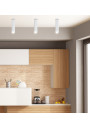 Tuba ceiling fitting 1xGU10 white 6,3 cm