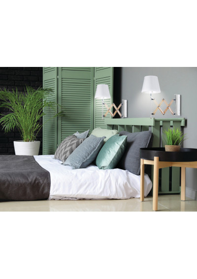 Lampa ścienna E27 1xE27 biały 52 cm - zdjęcie produktu 7