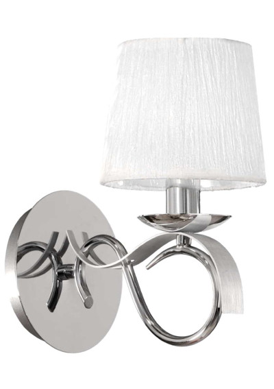 Lampa ścienna Denis E14 chromowy 25 cm