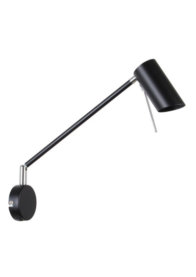Lampa ścienna Milly 1xGU10 czarny matowy 40 cm