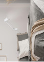 Milly wall light GU10 matt white 40 cm - product image 1