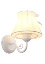 Lampa ścienna Zefir E14 biały 20 cm