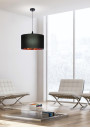 Long pendant light E27 black 30 cm - product image 1