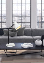 Lampa stołowa Zumba 1xE14 biało czarny 25 cm - zdjęcie produktu 1