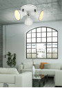 Zumba ceiling light 3xE14 black and white 33 cm - product image 2